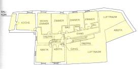 Wohneinheit mit Wirtschaftsgebäude und Garten im Zentrum von Mals zu verkaufen