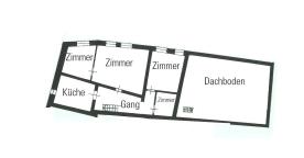 Prad am Stilfserjoch: Sanierungsbedürftige Wohnhaushälfte in zentraler Lage zu verkaufen