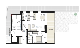 2-Zimmerwohnung in Sankt Valentin zu verkaufen - Wohnung Nr. 3