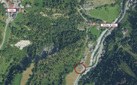 Stilfser Brücke: Wohnhaus mit umliegender Grundfläche zu verkaufen