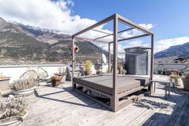 Latsch/Morter: Exklusives Architektenhaus – Freistehend und mit beeindruckender Dachterrasse