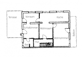 Wohnhaus mit großer Grundfläche in zentraler Lage von Latsch zu verkaufen