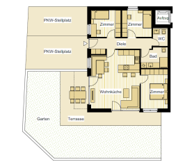 Residence Sonnenberg - Wohnung Nr. EG3