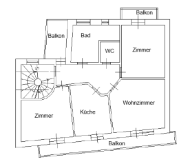 Schlanders - ideales Investitionsobjekt: Vermietete 3-Zimmerwohnung im Zentrum zu verkaufen