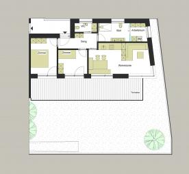 Schlanders / Kortsch: Neubau Wohnanlage 3-Kreuz - Wohnung Nr. 3