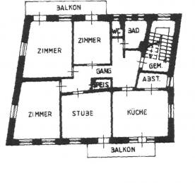 Prad am Stilfserjoch: Wohnhaus mit mehreren Wohneinheiten im Zentrum zu verkaufen