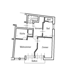 Taufers im Münstertal: Großzügige 2-Zimmerwohnung mit Balkon zu vermieten