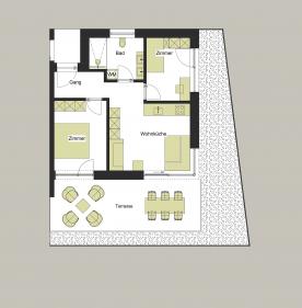 Schlanders / Kortsch: Neubau Wohnanlage 3-Kreuz - Wohnung Nr. 9