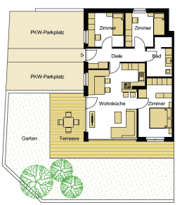 Residence Sonnenberg - Wohnung Nr. EG3