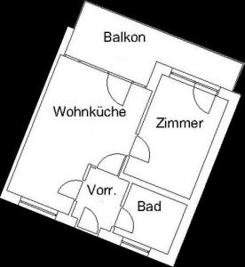 Vermietete 2-Zimmerwohnung in Tarsch bei Latsch zu verkaufen - Wohnung Nr. 2