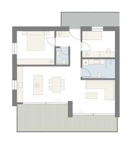 Neubau Wohnanlage "Sankt Benedikt" Mals - Wohnung Nr. 20