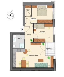 Wohnanlage Schweizerhof  in Schluderns Wohnung Nr. 4