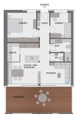 Wohnanlage Grüblwiesen: Hochwertige 3-Zimmerwohnung zu verkaufen - Wohnung Nr. 9 Wohnanlage Grüblwiesen: Hochwertige 3-Zimmerwohnung zu verkaufen - Wohnung Nr. 9
