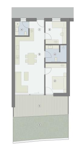 Neubau Wohnanlage "Sankt Benedikt" Mals - Wohnung Nr. 3