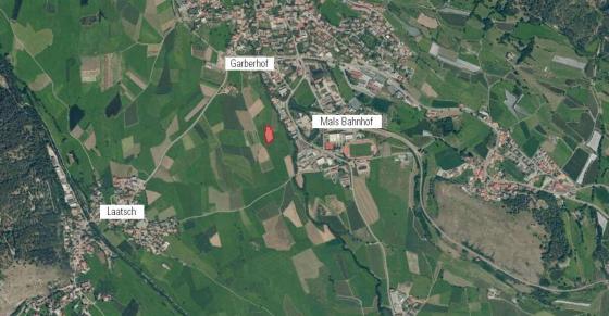 Mals: Landwirtschaftliches Grundstück mit ca. 2.570 m² zu verkaufen Mals: Landwirtschaftliches Grundstück mit ca. 2.570 m² zu verkaufen