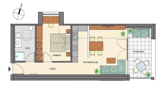 Wohnanlage Schweizerhof in Schluderns - Dachgeschosswohnung Nr. 14 Wohnanlage Schweizerhof in Schluderns - Dachgeschosswohnung Nr. 14