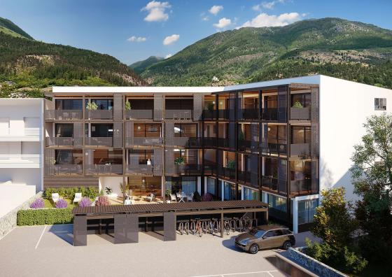 Schlanders: 2- Zimmer Neubauwohnung in zentraler Lage zu verkaufen - Wohnung Nr. 7 Schlanders: 2- Zimmer Neubauwohnung in zentraler Lage zu verkaufen - Wohnung Nr. 7