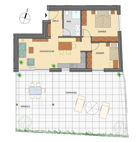 Wohnanlage Schweizerhof in Schluderns - Wohnung Nr. 3 Wohnanlage Schweizerhof in Schluderns - Wohnung Nr. 3